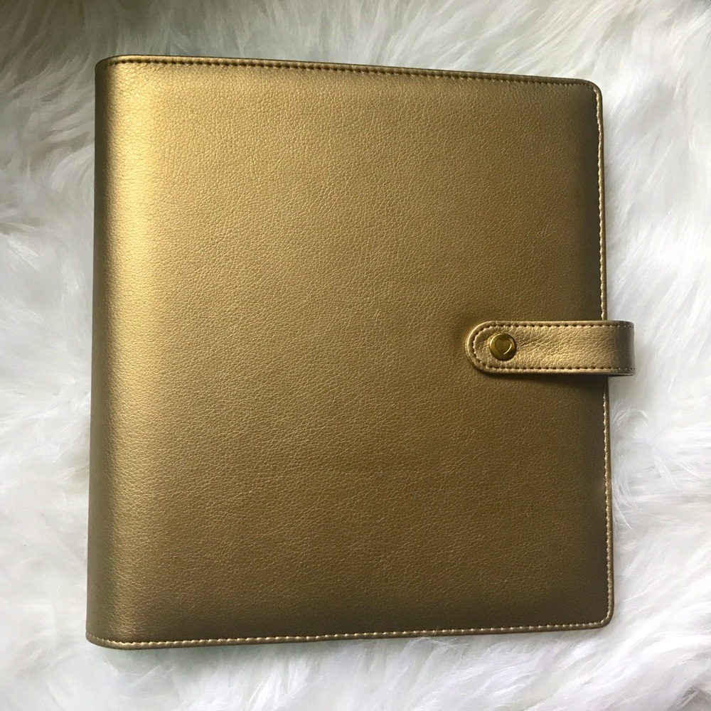 The Happy Planner Create 365 Deluxe Planner Cover Gold